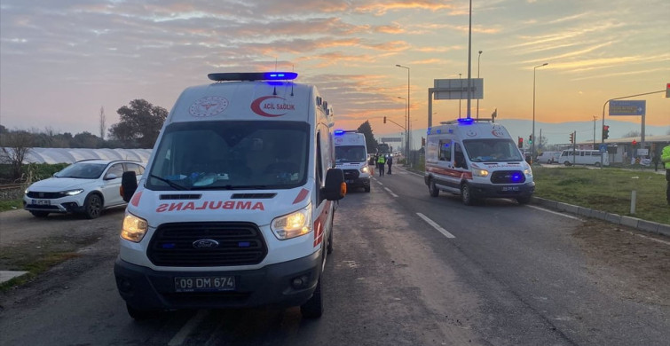 Aydın'da İşçi Servisi Devrildi: 16 Yaralı