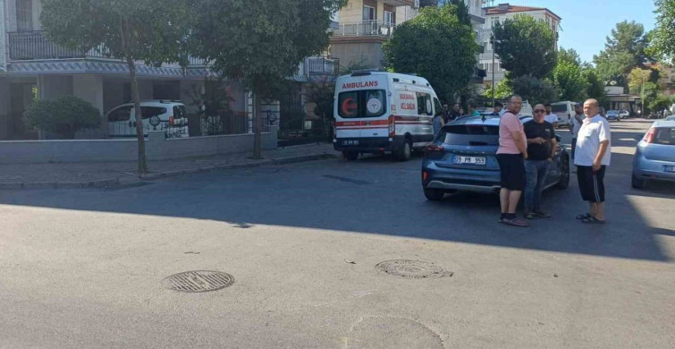 Aydın'da motosiklet ile otomobil çarpıştı: 1 yaralı
