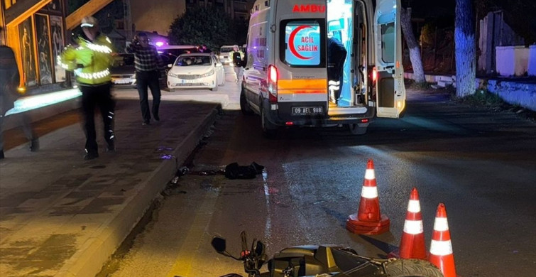 Aydın'da Motosiklet Kazası: Sürücü Ağır Yaralandı