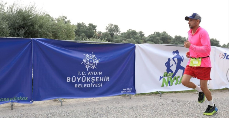 Aydın'da Nysa ve Akharaka Antik Kentleri Arası Koşu Etkinliği