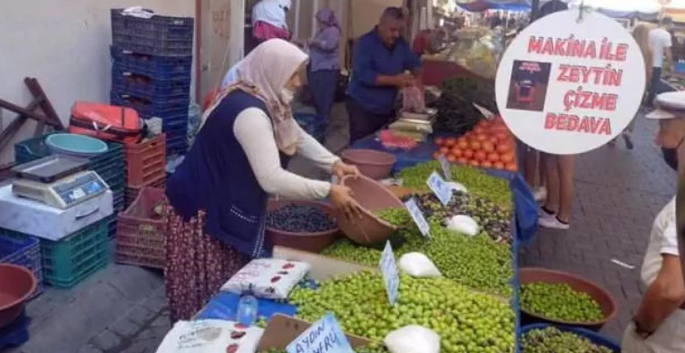 Aydın'da Pazarcı Kadının Pratik Zekası Satışlarını İkiye Katladı!