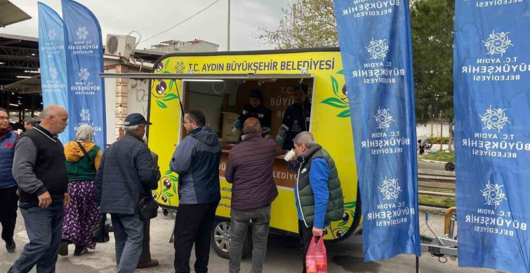 Aydın'da Sıcak Çorba İkramları Devam Ediyor