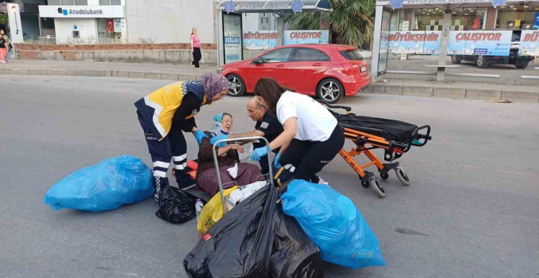 Aydın'da trafiğe kapalı alanda motosiklet kazası: 1 yaralı
