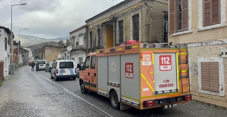 Aydın'da Yağışlar Sonucu 4 Ev Tahliye Edildi