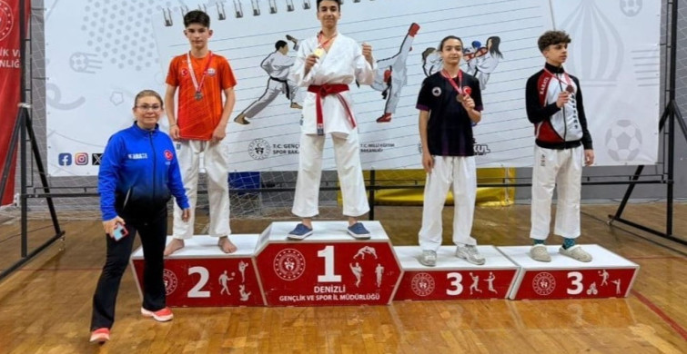 Aydınlı Sporcular Denizli'den Başarıyla Döndü