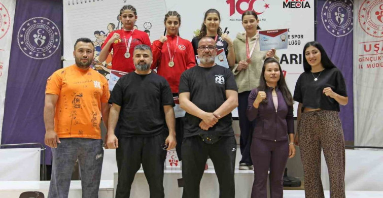 Aydınlı Sporcular Uşak'tan Madalya ile Dönüyor