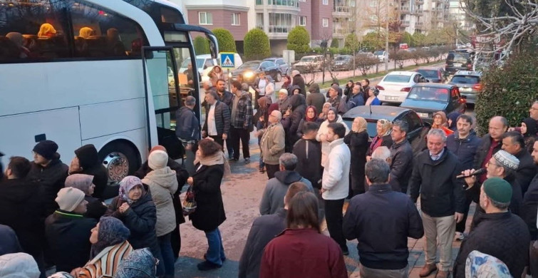 Aydınlı Umreciler Kutsal Topraklara Uğurlandı