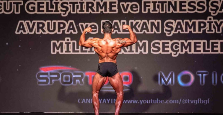 Aydınlı Vücut Geliştirme Sporcusu Avrupa Seçmelerinde Beşinci Oldu