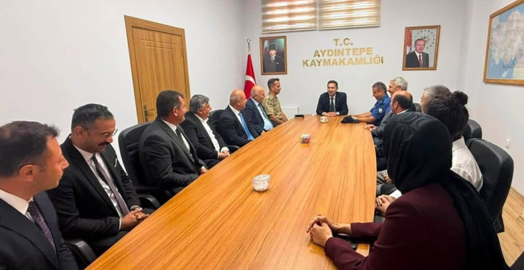 Aydıntepe kaymakamı deniz yıldırım görevine başladı