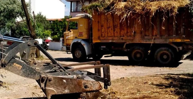 Ayvalık'ta Zabıta Ekiplerinden Çevre Denetimleri