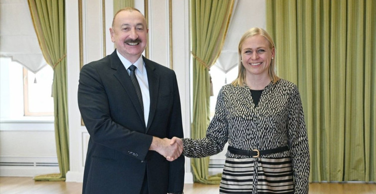 Azerbaycan Cumhurbaşkanı Aliyev, AGİT Dönem Başkanı Valtonen'i Ağırladı