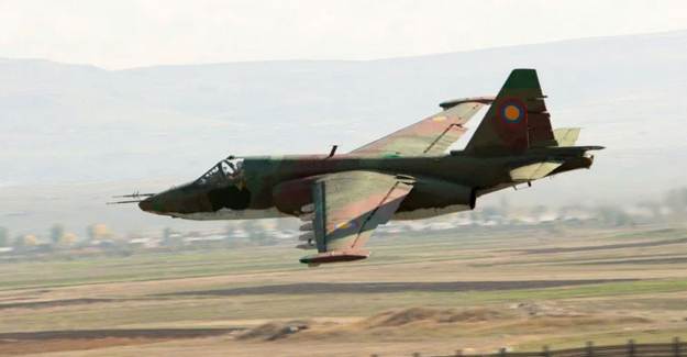 Azerbaycan Ermenistan'ın Savaş Uçağını Düşürdü