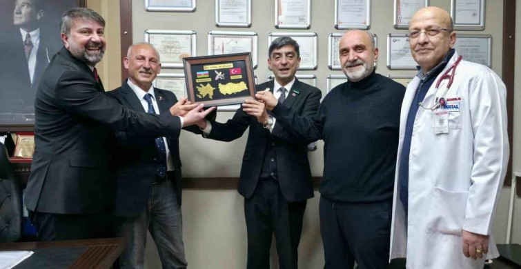 Azerbaycan Sağlık Turizmi Heyeti Özel İmperial Hastanesi'ni Ziyaret Etti