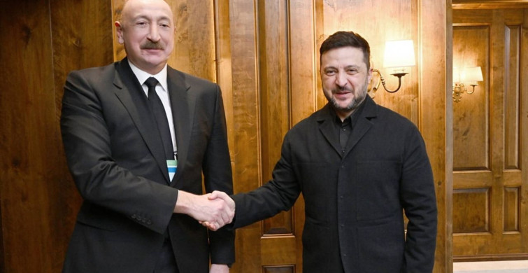 Azerbaycan ve Ukrayna Liderleri Münih'te Buluştu