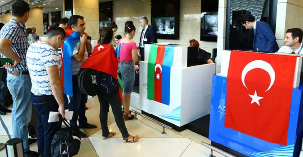 Azerbaycan'dan Türkiye'ye Yaklaşık 1 Milyon Turist Geldi