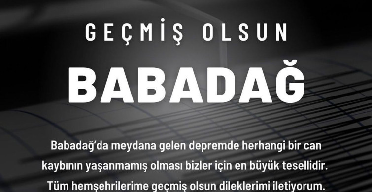 Babadağ'daki Depremde Can Kaybı Yok