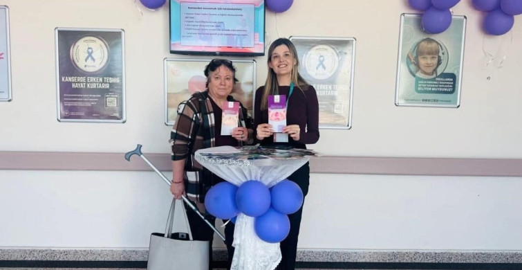 Babaeski Devlet Hastanesi'nde Kanser Haftası Farkındalığı Etkinliği