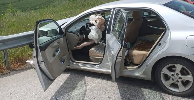 Babaeski'de Trafik Kazası: 3 Yaralı