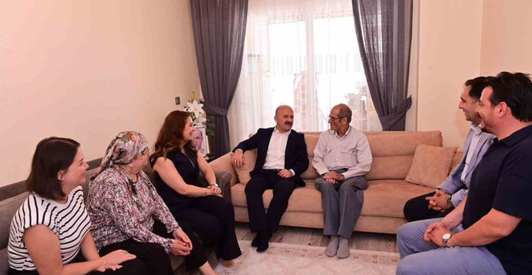 Babalar Günü’nde huzurevi sakinleri ve şehit babası unutulmadı