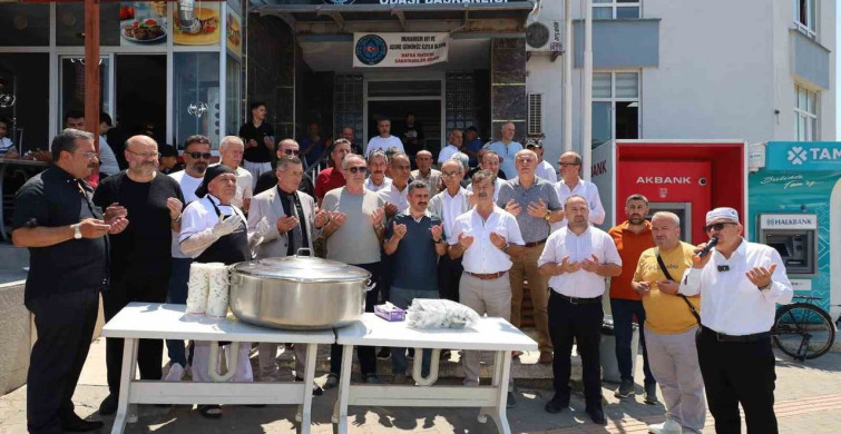 Bafra'da Muharrem ayına özel 3 bin kişilik aşure ikramı