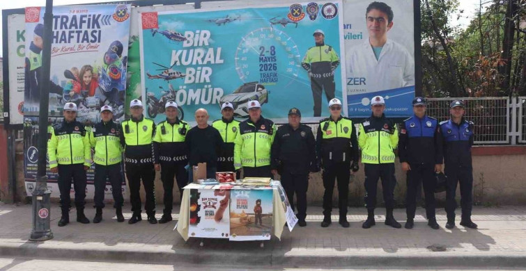 Bafra’da Trafik Haftası Farkındalık Etkinliği