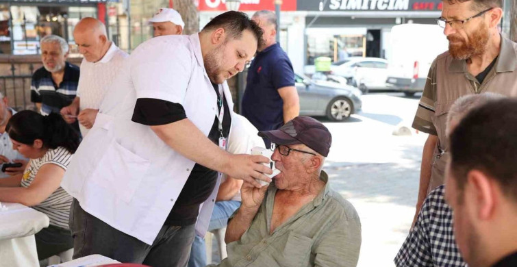 Bağcılar'da camilerde sağlık taraması yapıldı