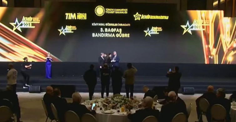 BAGFAŞ’a İhracatın Yıldızları Ödülü