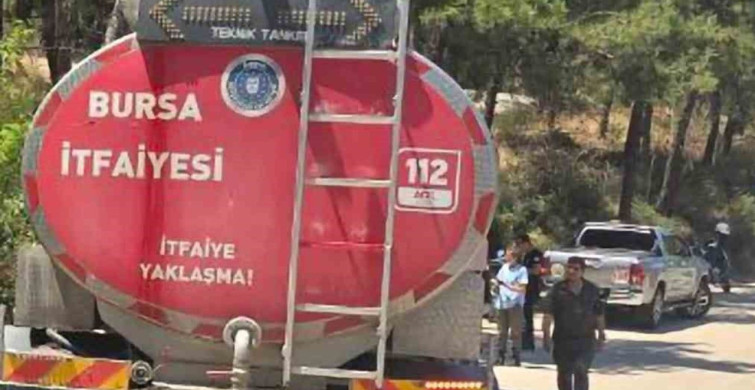 Bahçede çöp yakılması, 4 dönümlük alanı küle çevirdi