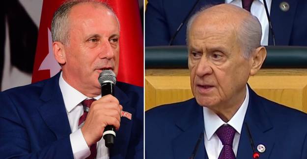 Bahçeli'den Dikkat Çeken 'Muharrem İnce' Açıklaması