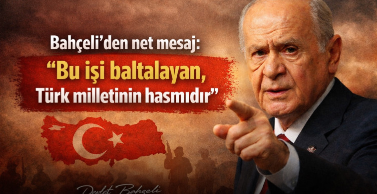 Bahçeli’den net mesaj: “Bu işi baltalayan, Türk milletinin hasmıdır”