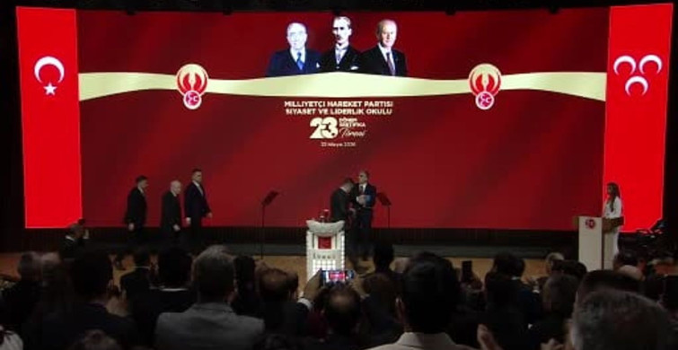 Bahçeli'den Sertifika Töreninde Çarpıcı Açıklamalar