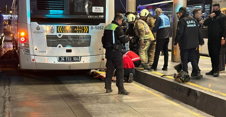 Bahçelievler'de Metrobüs Kazası