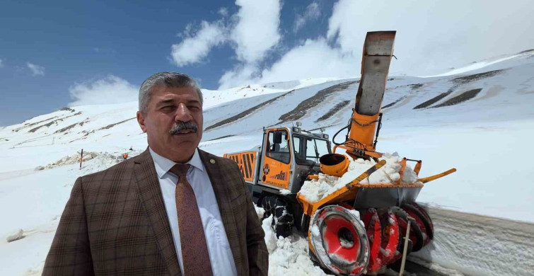 Bahçesaray Yolu Açılmak Üzere