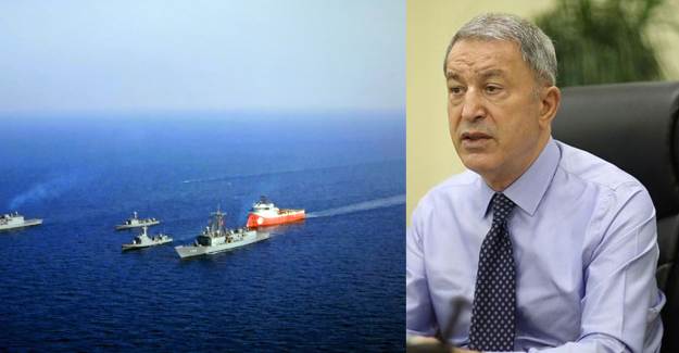 Bakan Akar: Doğu Akdeniz'de Tüm Tedbirler Alındı