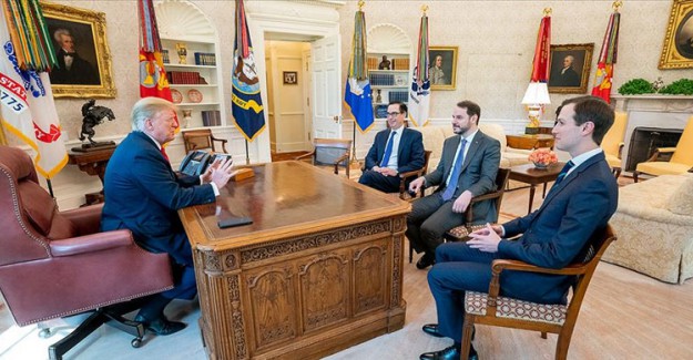 Bakan Albayrak Trump'la Görüştü