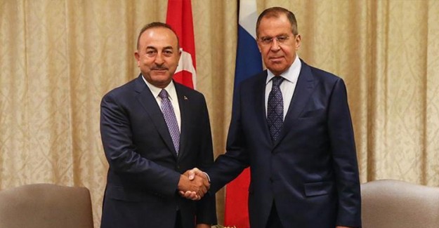 Bakan Çavuşoğlu, Lavrov İle Görüştü