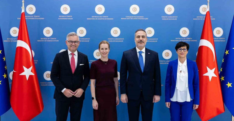Bakan Fidan, AB Komisyonu Başkan Yardımcısı Kallas ile Ankara'da buluştu