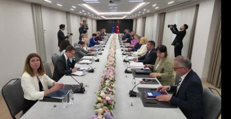 Bakan Fidan, AB Komisyonu Başkan Yardımcısı Kallas ve beraberindeki heyetle bir araya geldi