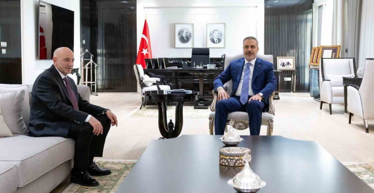 Bakan Fidan, Ankara il emniyet müdürü Yüksek’i kabul etti