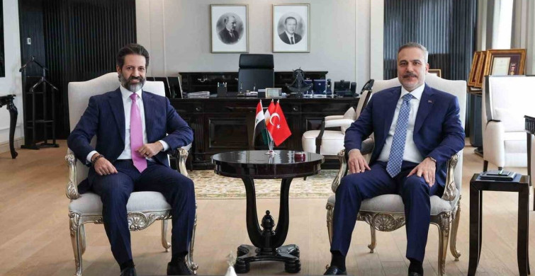Bakan Fidan, IKBY başbakan yardımcısı Talabani ile görüştü
