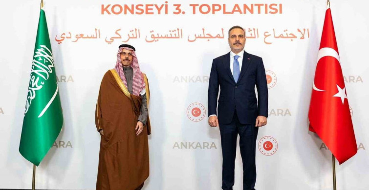 Bakan Fidan'dan Suudi Mevkidaşıyla Görüşme