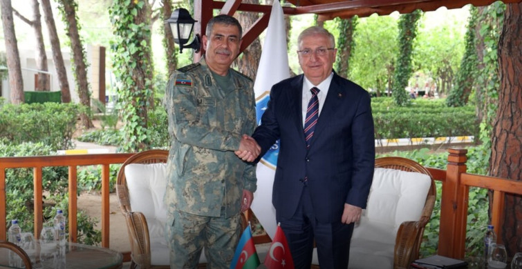 Bakan Güler, Azerbaycanlı Mevkidaşı Hasanov ile Bir Araya Geldi