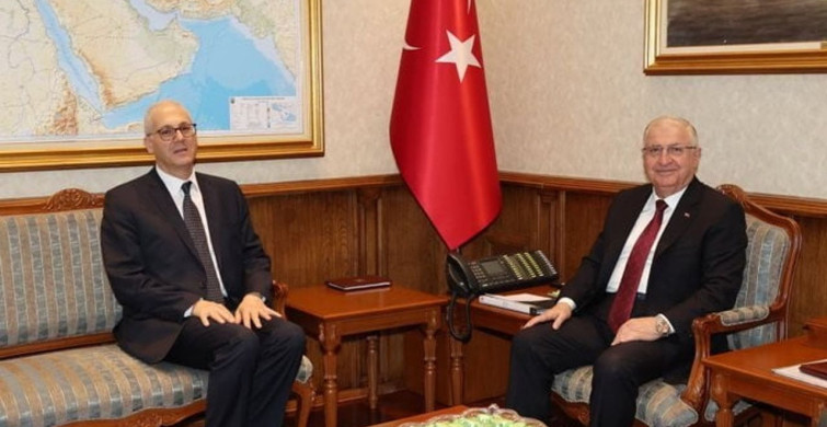 Bakan Güler, Mısır Büyükelçisi El Şeyh’i kabul etti