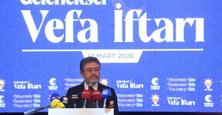 Bakan İbrahim Yumaklı'dan Kahramanmaraş'ta Vefa İftarı Konuşması