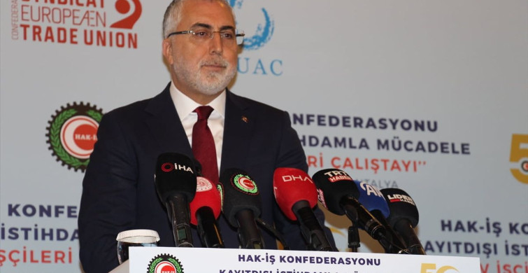 Bakan Işıkhan'dan Kayıt Dışı İstihdamla Mücadele Vurgusu