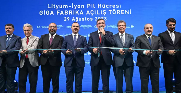 Bakan Kacır açıkladı: Pil hücresi üretim tesisi