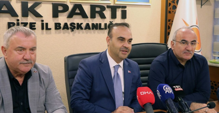 Bakan Kacır, Rize'de Çay ve Turizm Yatırımlarını Açıkladı