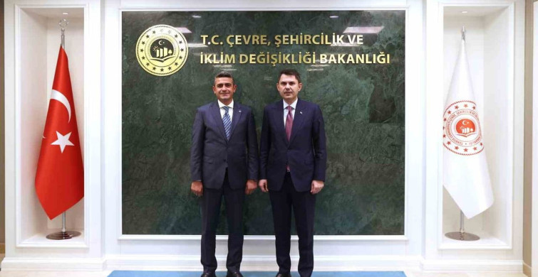 Bakan Kurum, Haymana ve Gölbaşı belediye başkanlarını kabul etti
