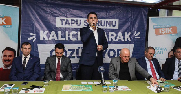 Bakan Kurum: İmamoğlu Bir Tane Kentsel Dönüşüm Projesi Yapmadı 