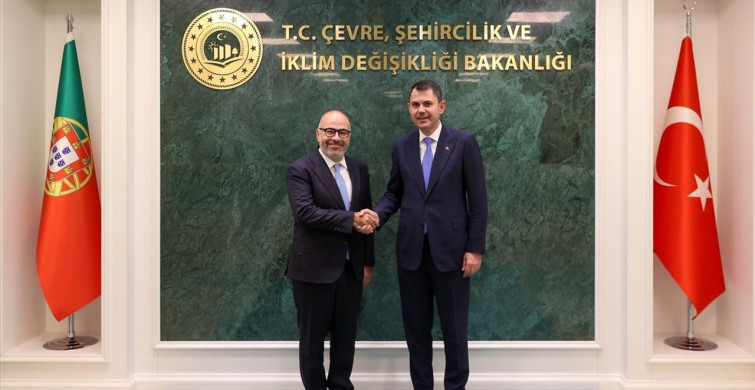 Bakan Kurum, Portekizli Mevkidaşı ile Görüştü